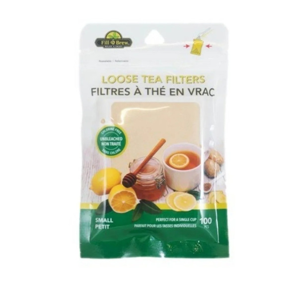 100  Tea-To-Go Filters- Small - Picture 1 of 2